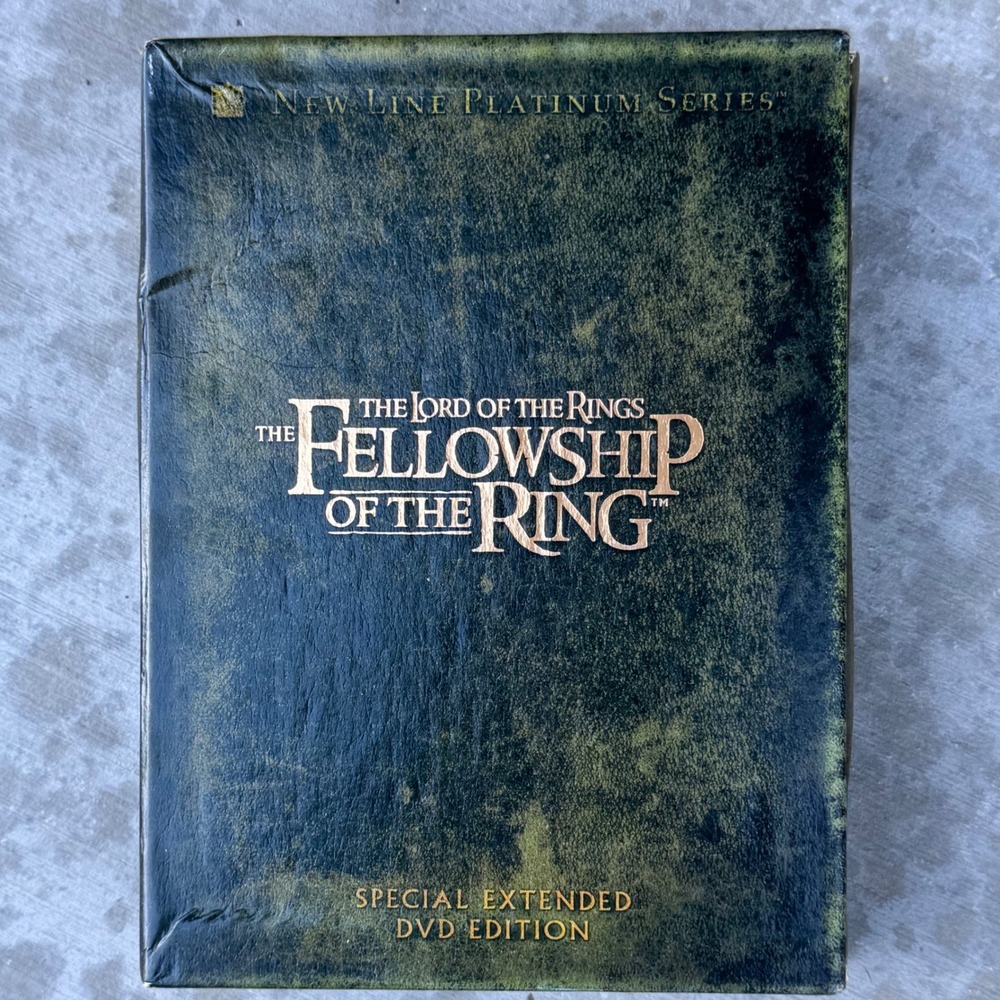 New Line Platinum Series Lord Of‎ The Rings Special Extended DVD Edition 4 Disks